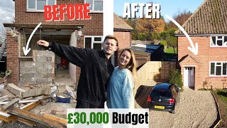 Extreme Home Renovation on a budget  UK DIY Renovation [upl. by Christabella305]