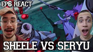 SHEELE VS SERYU  Akame ga Kill Episódio 6 REACT [upl. by Jehu]