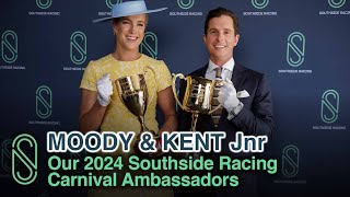 Southside Racing Welcomes 2024 Carnival Ambassadors Celine Moody and Michael Kent Jnr [upl. by Aehtorod]