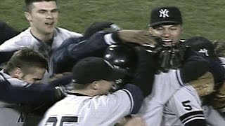 1999 ALCS Gm5 Yankees beat Red Sox for pennant [upl. by Etyak]