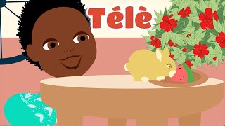 Télè  Comptine africaine pour bébé avec paroles [upl. by Brock]