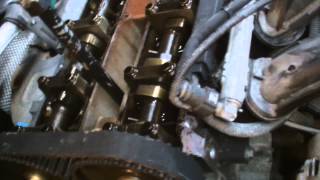 FORD FIESTA 14 ZETEC TIMING BELT REPLACMENTpart 3 [upl. by Chiarra]