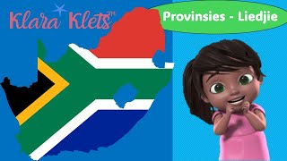 Die 9 Provinsies van SuidAfrika  Liedjie [upl. by Subocaj]