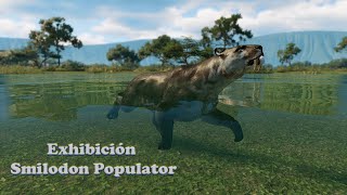 Exhibición Smilodon Populator [upl. by Alyk857]