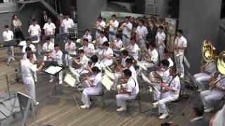 JMSDF Yokosuka Band：Farewell of Slavianka [upl. by Ecirum]