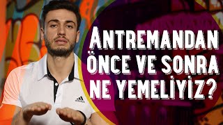 Antrenmandan önce ve sonra ne yemeliyim  Fitness Hakkında Merak Edilenler  Mağara Adamı 🏋🍖🍗🍳 [upl. by Ilujna322]