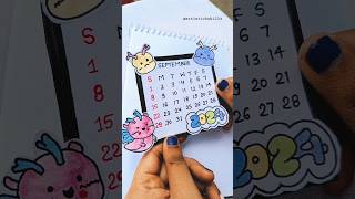 SEPTEMBER 💗🌟🌸🌺 whats your birthday month  calendar diy craft stickers cute ytshorts art [upl. by Eoz]