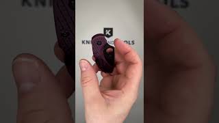 Spyderco Dragonfly 2 Micro Melt PD1 C28BGBKP2 Burgundy Sprint Run 2024 pocket knife [upl. by Cardie794]