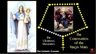 The Glorious Mysteries  VIRTUAL ROSARY  Sundays amp Wednesdays [upl. by Weisbrodt135]