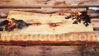 Fractal Wood Burning Art [upl. by Vandervelde]