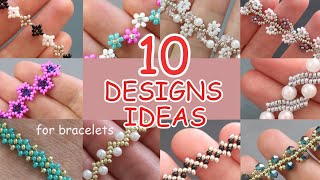 10 Ideas ❤ Designs for Beaded Bracelets [upl. by Winterbottom]