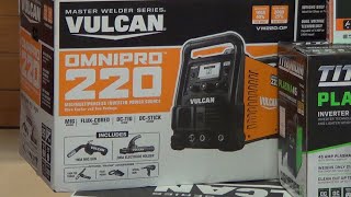 Vulcan OmniPro 220 Welder Unboxing [upl. by Livy525]