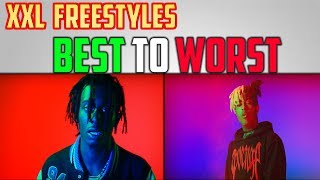 XXL FRESHMAN 2017 Freestyles  BEST to WORST [upl. by Garihc]