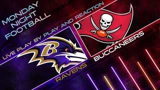 Ravens vs Buccaneers Live Play by Play amp Reaction [upl. by Grogan]