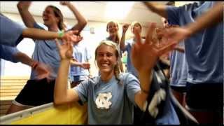 UNC Athletics Jump Around 2012 [upl. by Naicul]