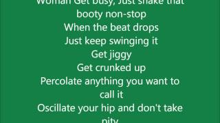 Sean Paul Get Busy Lyrics [upl. by Anelaf]