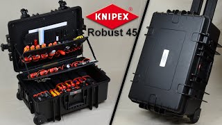 Knipex Werkzeugkoffer quotRobust 45quot und Werkzeuge  Review  Vorstellung [upl. by Naoj]