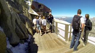 Daytrip to the quotAguille du Midi  Chamonix Mont Blanc HD movie [upl. by Rotce]