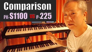 【CASIO PXS1100 vs YAMAHA P225】いろいろ比較してみました♪ [upl. by Adehsor469]