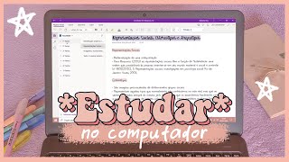 3 programas GRATUITOS para estudar pelo computadornotebook 💻✨ [upl. by Natiha]