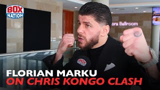 quotI AM GOING TO BREAK YOUR FACEquot  Florian Marku sends BRUTAL WARNING to Chris Kongo [upl. by Allegra203]