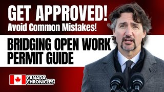 Complete Guide to Bridging Open Work Permit  Canada Immigration 2024  IRCC Update [upl. by Yulma]