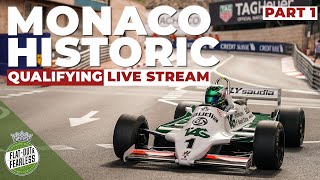 Monaco Historic Grand Prix  Day 1 live stream replay  Part 1 [upl. by Awra]