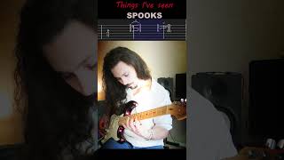 THINGS IVE SEEN spooks guitar guitarriffs music tabs rap cover guitarcover rapper [upl. by Karola]