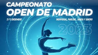 Open de Madrid 2023 Liga Iberdrola Patinaje sobre hielo 202324 Sábado Tarde [upl. by Ivana686]