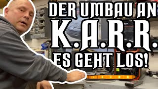 Knight Rider  Der Umbau von KARR  Es geht los [upl. by Elawalo]