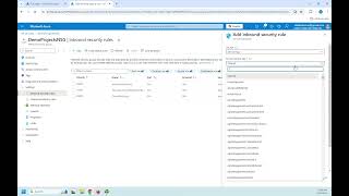 Creating a network security group in Azure [upl. by Oballa46]