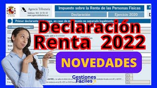 💰💥Lo NUEVO de la RENTA 2022💥La NUEVA Declaracion Impuesto IRPF💰ahorra deduce dinero etoro wix [upl. by Boyt951]