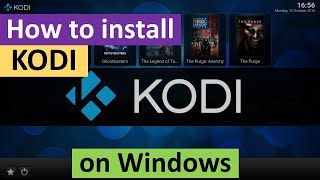 How to Install Kodi on Windows [upl. by Xer]