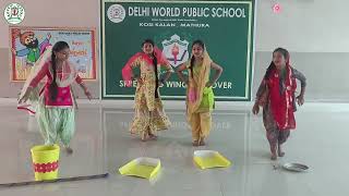 Maar Udaari Dance Video  Baisakhi Festival Celebration  Delhi World Public School [upl. by Ahsuatan]