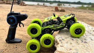 RC Rock Crawler Two Wheel Drive 22 OffRoading Test [upl. by Felicie]