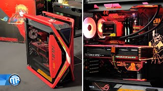 DER ULTIMATIVE ASUS ROG EVA02 HighEnd PC  was kann das Teil [upl. by Zebada]