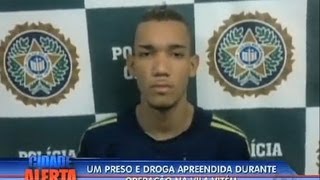 Jovem é preso em operação da PM em Padre Miguel RJ [upl. by Dixie662]