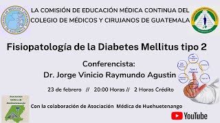 Conferencia quotFisiopatología de la Diabetes Mellitus Tipo 2quot [upl. by Coward827]