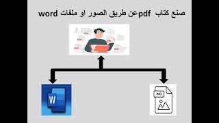 صنع كتاب pdf عن طريق الصور او ملفات word [upl. by Nomzed113]