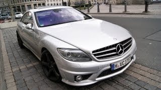 Mercedes Benz CL 63 AMG acceleration Sound [upl. by Aehta]