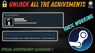 Unlock Any Achievement on Steam  Steamtools  Steam Achievement Manager ⚡ [upl. by Salome]