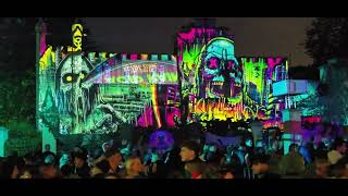 Movie Park Bottrop Horrorfestival Lightshow 2024 [upl. by Orelee166]