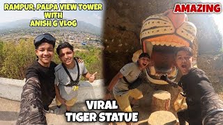 New Vlog Rampur view tower With Anish G sanga babal ride gardaiYubrajGhimireOfficial ​foryou [upl. by Novoj]