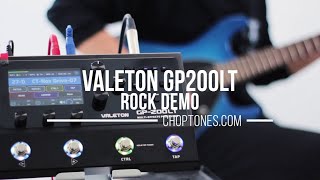 Valeton GP200LT  Rock Demo [upl. by Melac]