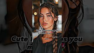 Cute Hairstyles for you🩷 trending hairstyle aesthetic trending shortsfeed music fypviralシ [upl. by Friedland]