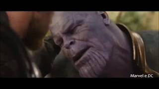 Thanos elimina metade do universo DUBLADO  VINGADORES GUERRA INFINITA [upl. by Anavoj445]