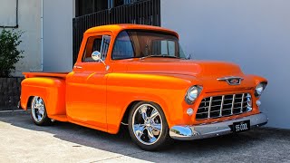 1955 Chevrolet 3100 Stepside Pickup Truck Restoration Project [upl. by Morissa]