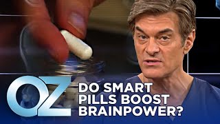 Nootropics The Truth About Smart Pills Boosting Brainpower  Oz Health [upl. by Cutty]