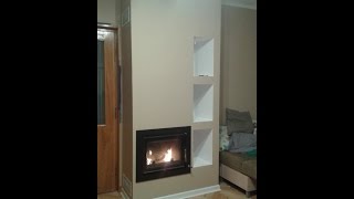 kominek budowa kominka krok po kroku fireplace construction step by step [upl. by Tybie359]