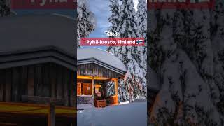 VISIT THIS PLACE BEFORE IT GETS TO POPULAR  Pyhäluosto Finland 9 shorts [upl. by Bozovich76]